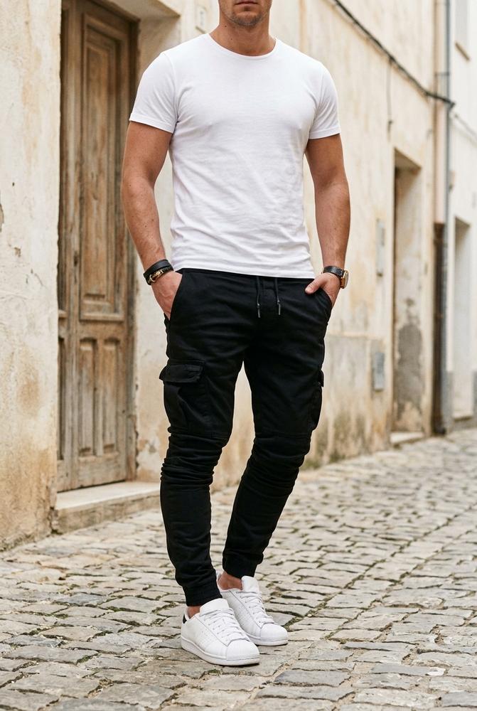 Macys Wear - Yoron | Aufgesetzt Tailliert Hose Herren