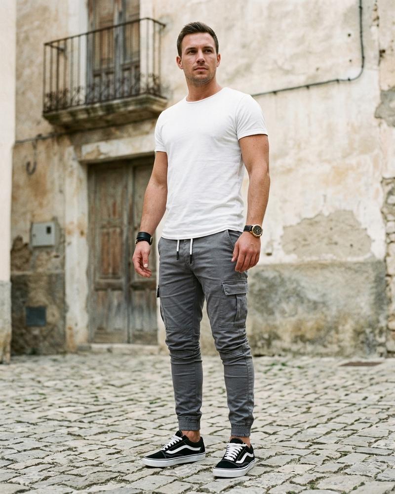 Macys Wear - Yoron | Aufgesetzt Tailliert Hose Herren