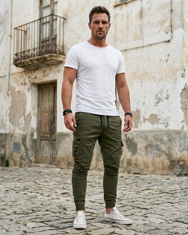 Macys Wear - Yoron | Aufgesetzt Tailliert Hose Herren