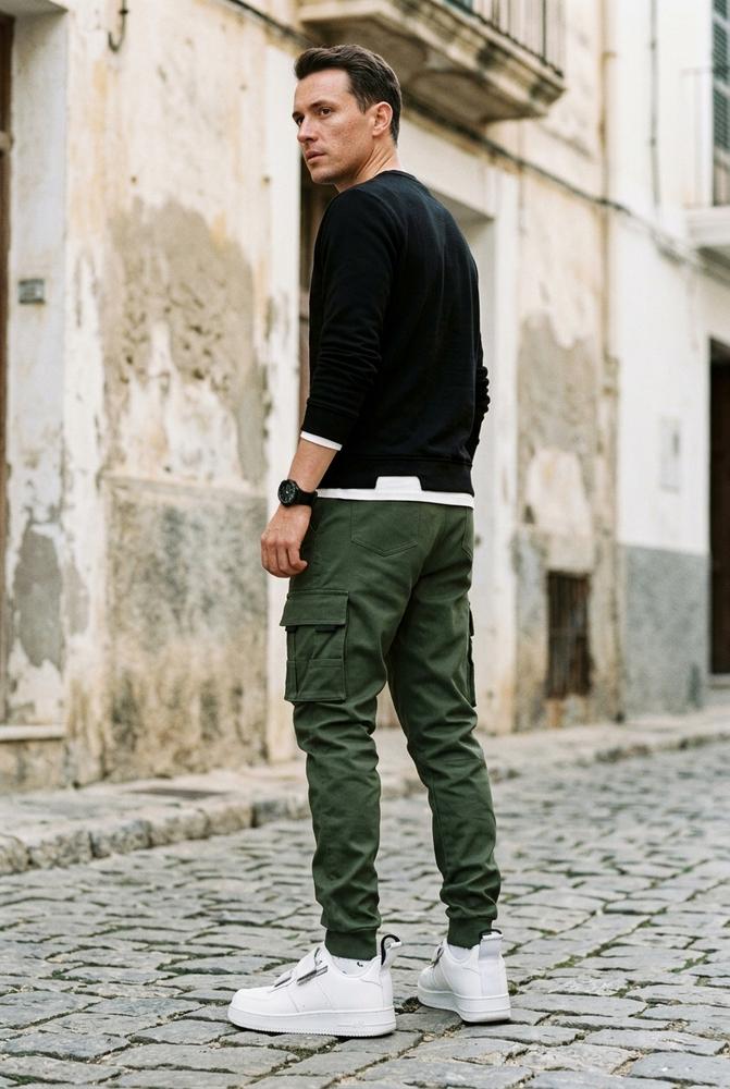 Macys Wear - Elsol | Funktionale Gecuffte Hose Herren
