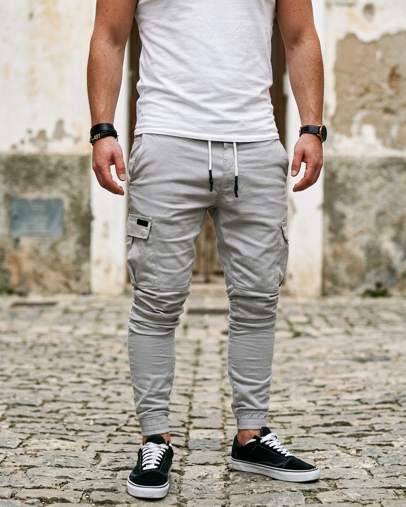 Macys Wear - Yoron | Aufgesetzt Tailliert Hose Herren