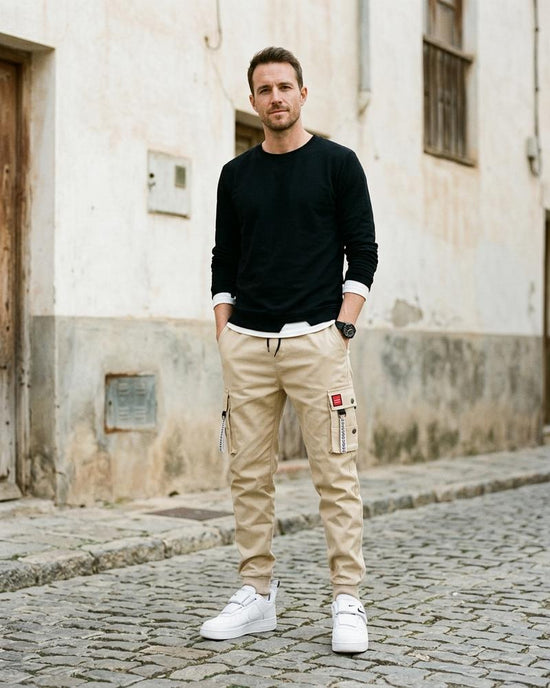 Macys Wear - Elsol | Funktionale Gecuffte Hose Herren