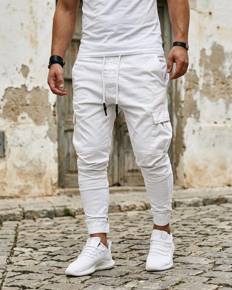 Macys Wear - Yoron | Aufgesetzt Tailliert Hose Herren
