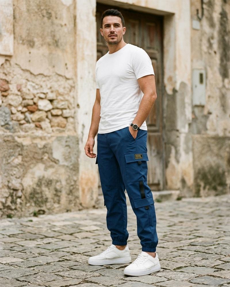 Macys Wear - Lozan | Funktionale Gecuffte Hose Herren
