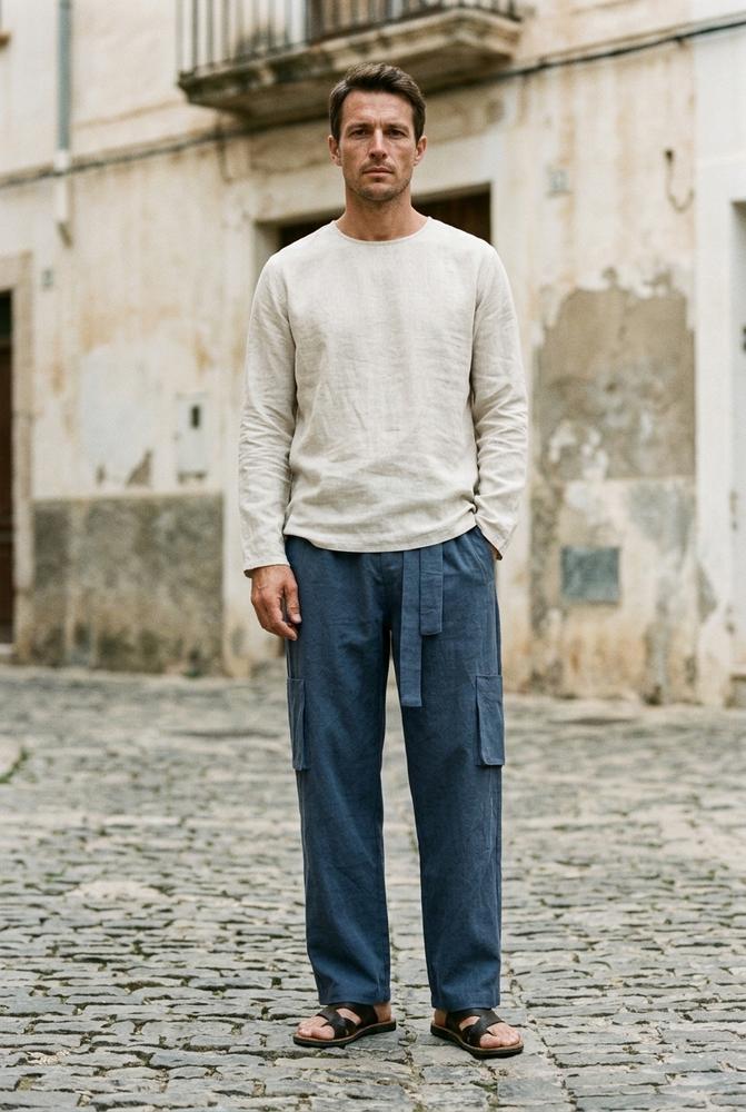 Macys Wear - Veken | Weit Geschnittene Funktionale Hose Herren