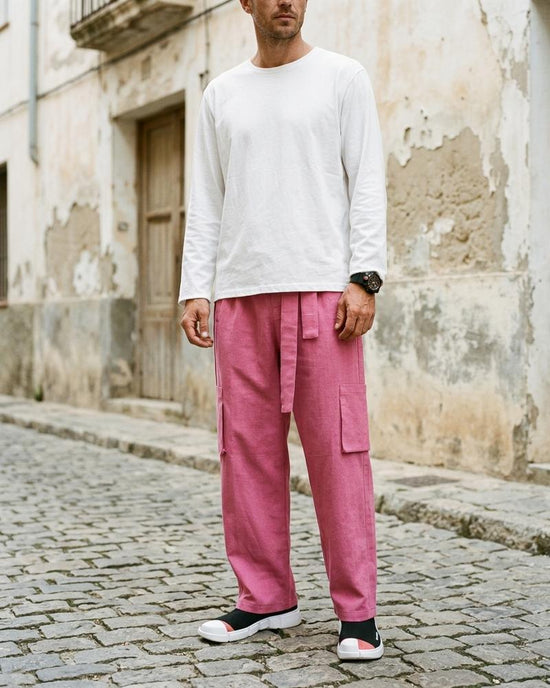 Macys Wear - Veken | Weit Geschnittene Funktionale Hose Herren