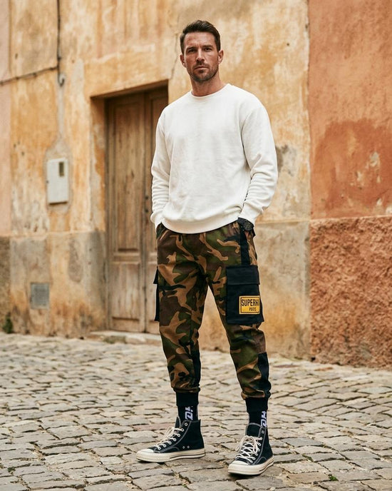 Macys Wear - Cosil | Gemusterte Elastische Hose Unisex