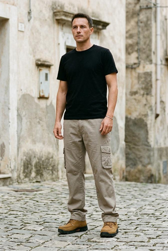 Macys Wear - Karel | Gerade Geschnittene Baumwoll Hose Herren