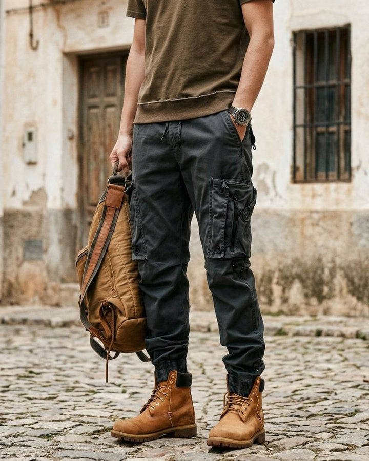 Macys Wear - Razan | Funktionale Bündchenbesetzte Hose Herren