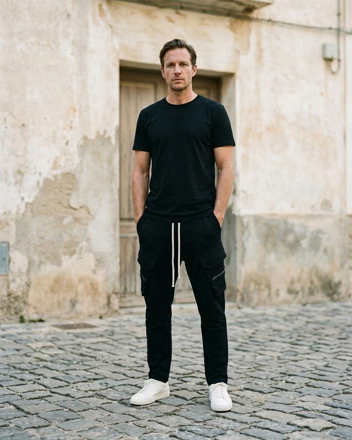 Macys Wear - Arsan | Aufgesetzte Elastische Hose Unisex