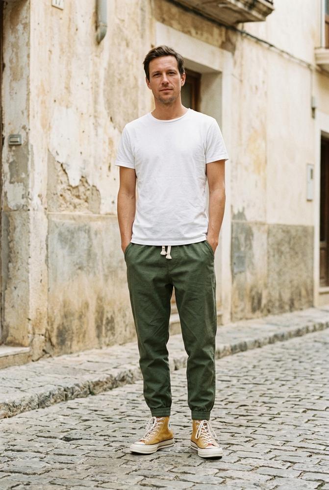 Macys Wear - Tilor | Zulaufende Geschnürte Hose Herren