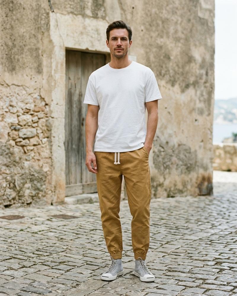 Macys Wear - Tilor | Zulaufende Geschnürte Hose Herren
