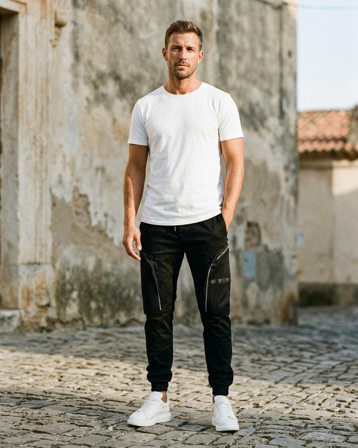 Macys Wear - Nivan | Schmal Geschnittene Funktionale Hose Herren