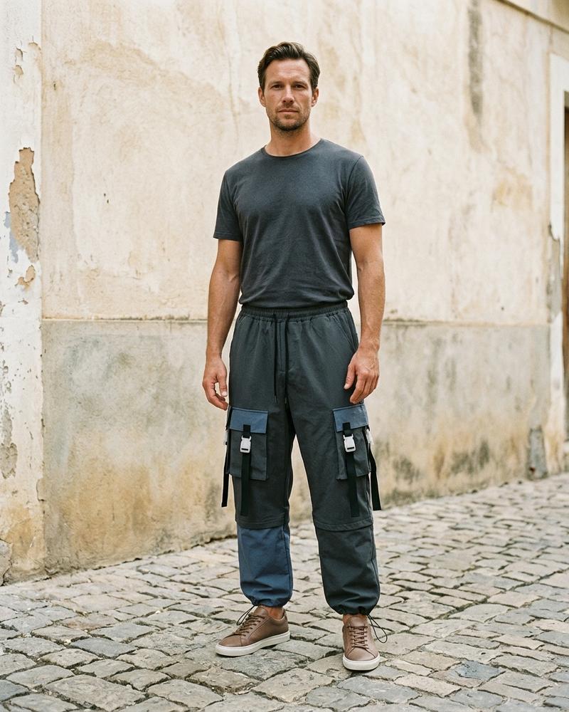 Macys Wear - Mimel | Zweifarbige Funktionale Hose Unisex