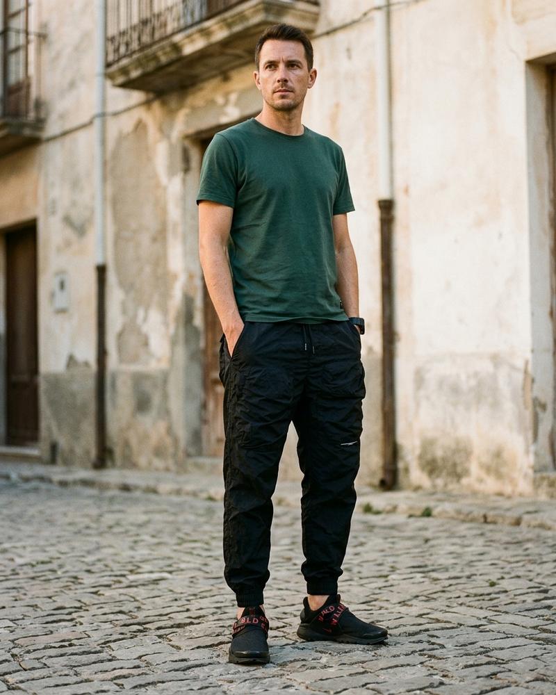 Macys Wear - Casin | Funktionale Geknitterte Hose Herren