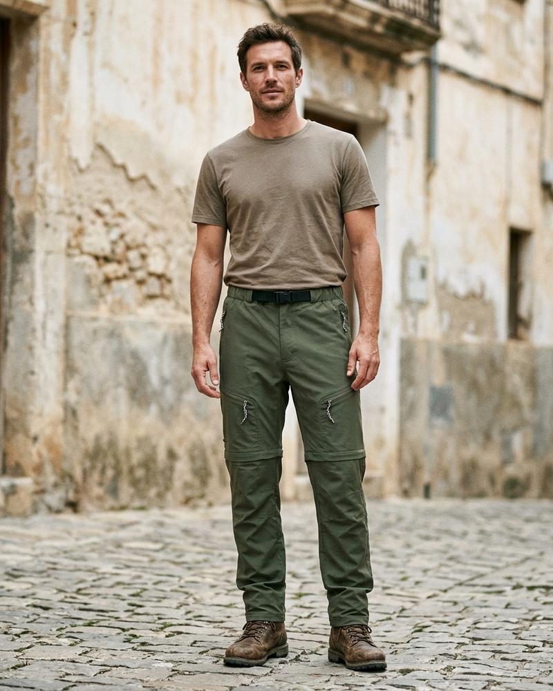 Macys Wear - Lemel | Abzippbare Leichte Hose Herren