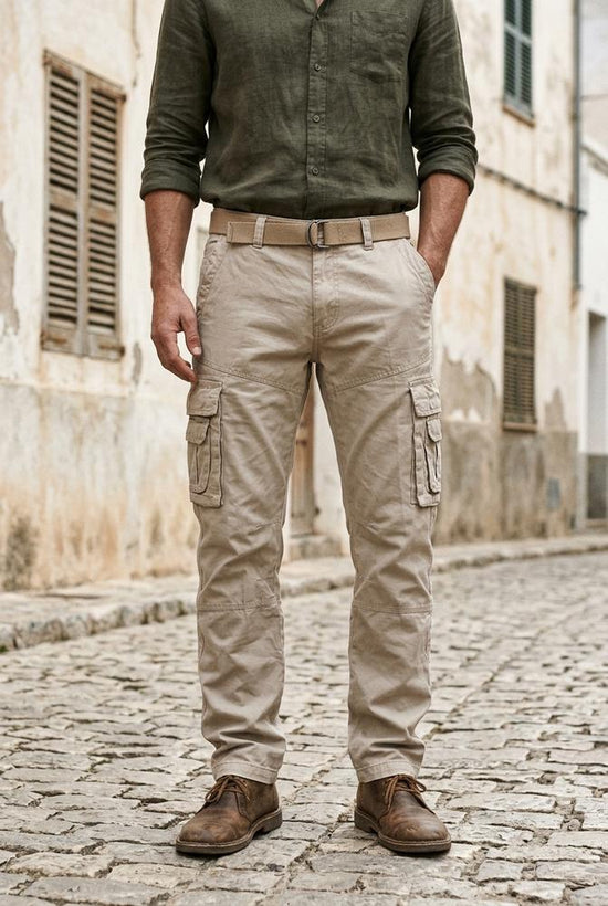 Macys Wear - Zator | Gerade Geschnittene Funktionale Hose Herren