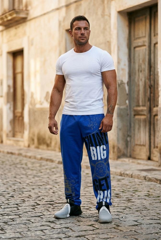 Macys Wear - Ladan | Sportliche Bedruckte Hose Herren