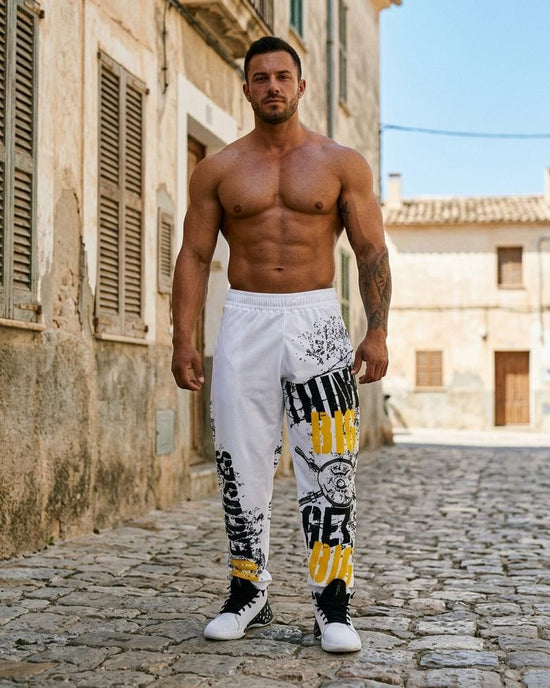 Macys Wear - Ladan | Sportliche Bedruckte Hose Herren