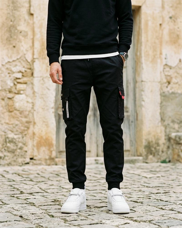 Macys Wear - Nesin | Schmal Geschnittene Baumwoll Hose Herren