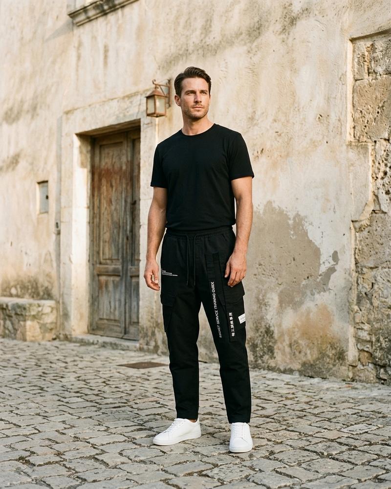 Macys Wear - Zamon | Gerade Geschnittene Baumwoll Hose Unisex