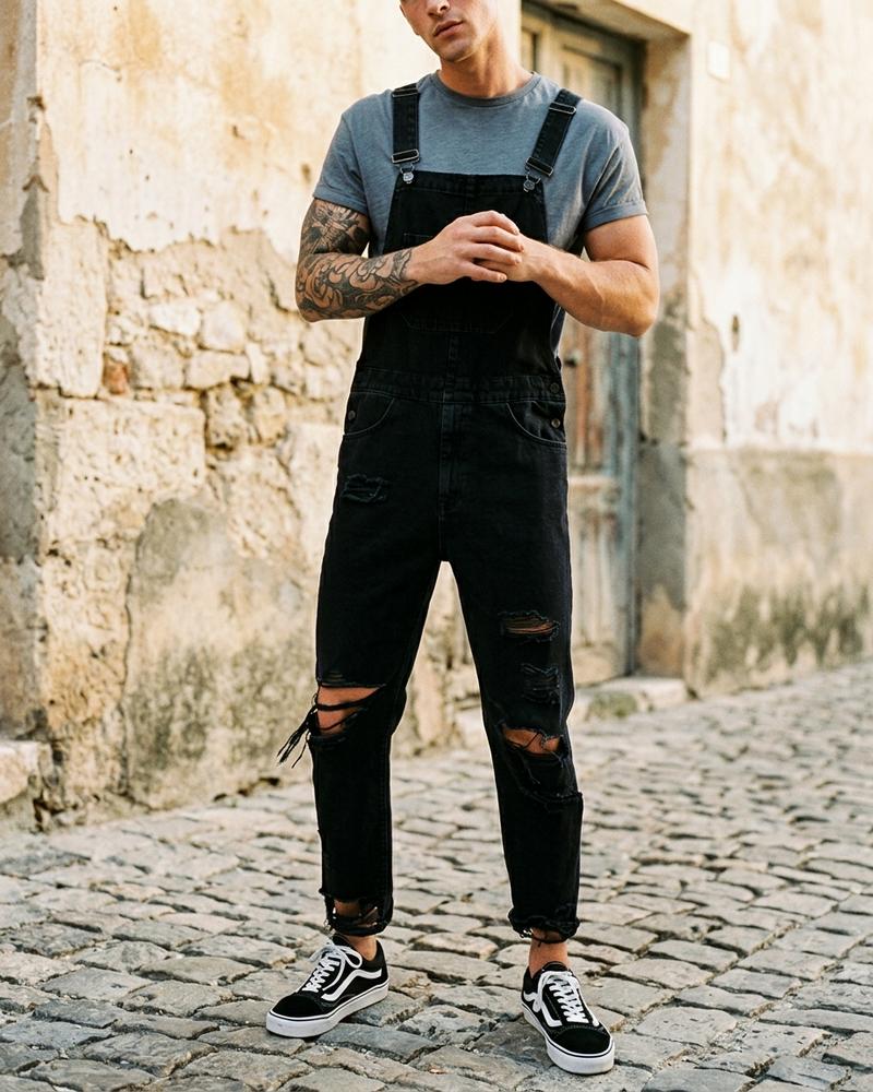 Macys Wear - Lohal | Zerrissen Gewaschen Hose Herren