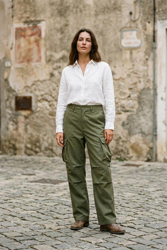 Macys Wear - Dazan | Gerade Geschnittene Cargo Hose Unisex