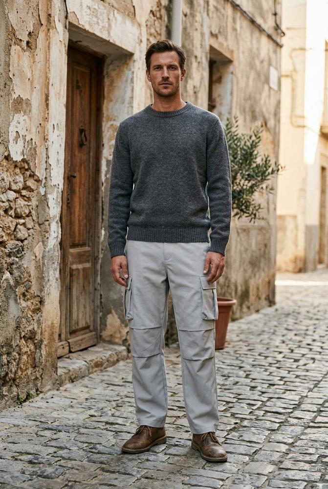 Macys Wear - Dazan | Gerade Geschnittene Cargo Hose Unisex