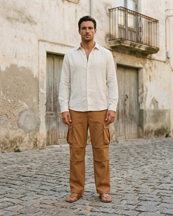 Macys Wear - Dazan | Gerade Geschnittene Cargo Hose Unisex