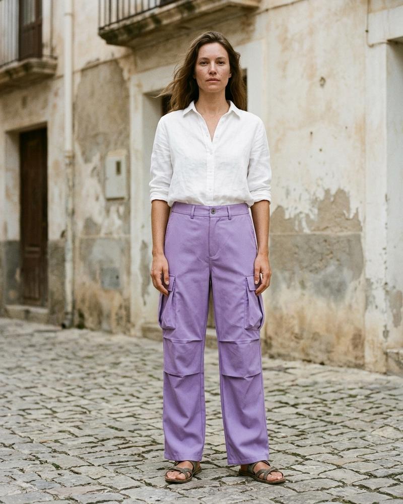 Macys Wear - Dazan | Gerade Geschnittene Cargo Hose Unisex
