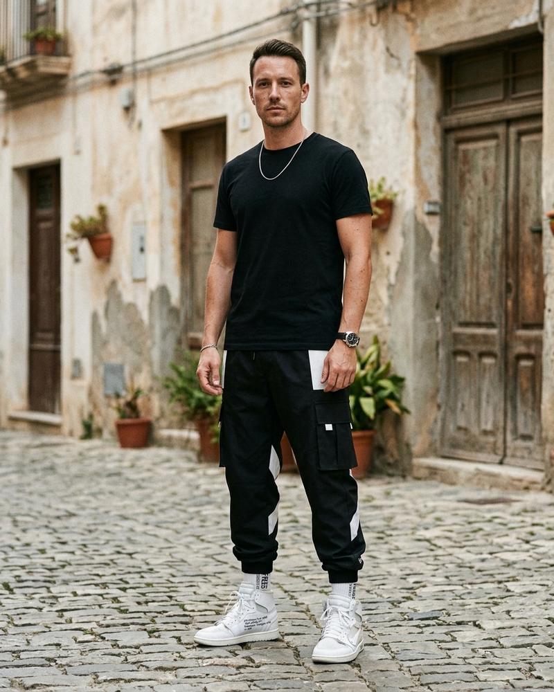 Macys Wear - Lolev | Mehrfarbige Konische Hose Unisex