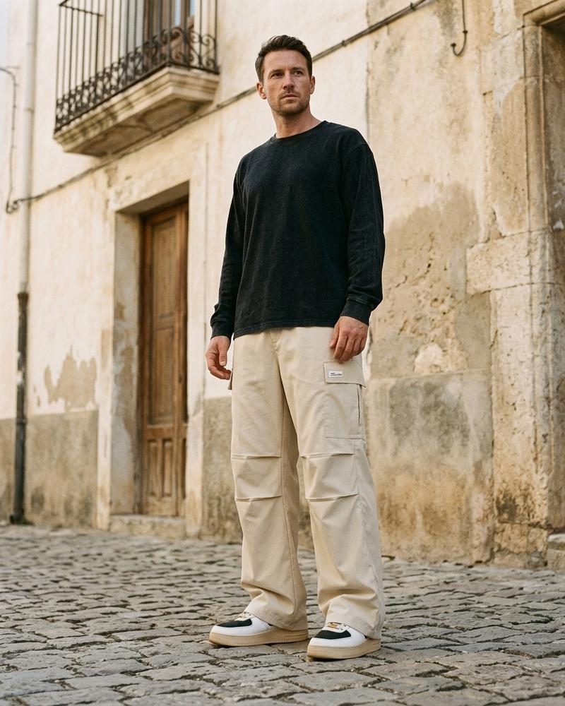 Macys Wear - Kemel | Weit Geschnittene Funktionale Hose Unisex