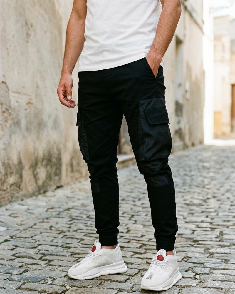 Macys Wear - Alver | Aufgesetzte Schmal Geschnittene Hose Herren