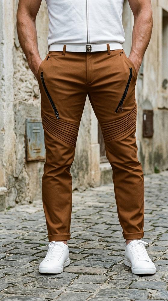 Macys Wear - Level | Gerippte Schmale Hose Herren