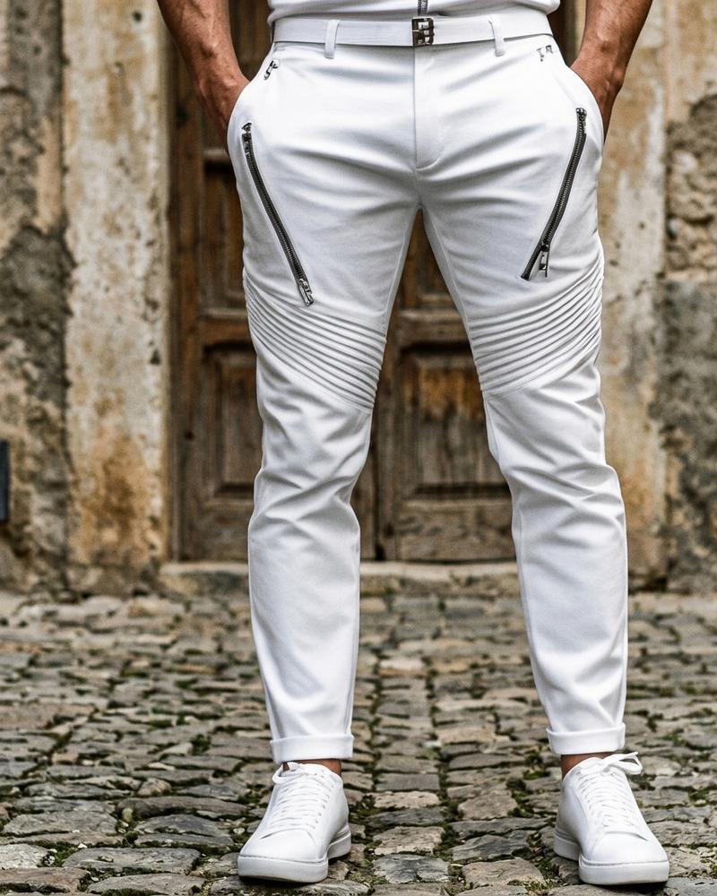 Macys Wear - Level | Gerippte Schmale Hose Herren