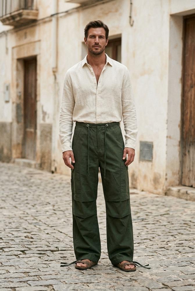 Macys Wear - Nivar | Weit Geschnittene Funktionale Hose Unisex