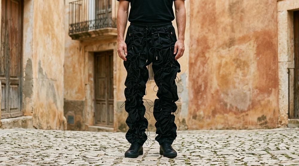 Macys Wear - Saram | Geraffte Verstellbare Hose Unisex
