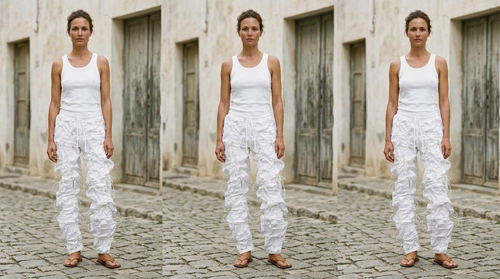 Macys Wear - Saram | Geraffte Verstellbare Hose Unisex