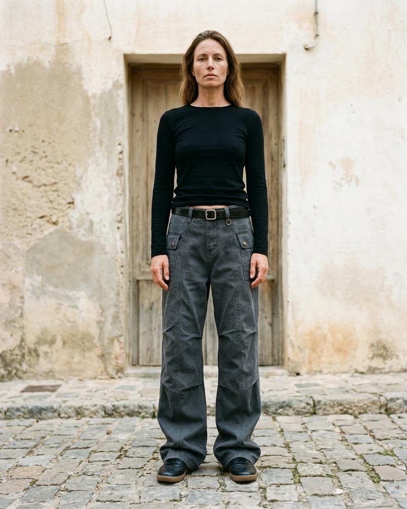 Macys Wear - Kalin | Gerade Geschnittene Baumwoll Hose Unisex