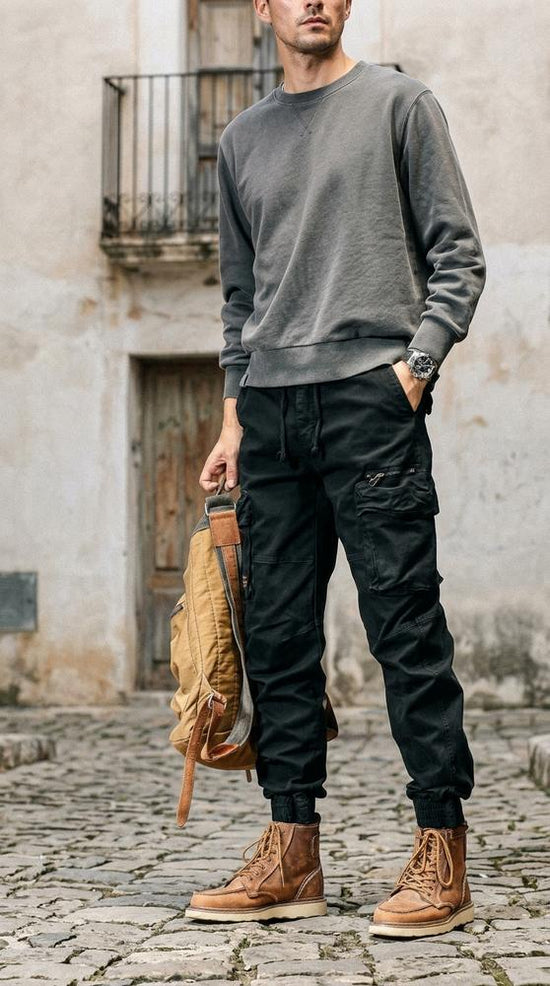 Macys Wear - Arrel | Funktionale Schmal Geschnittene Hose Herren
