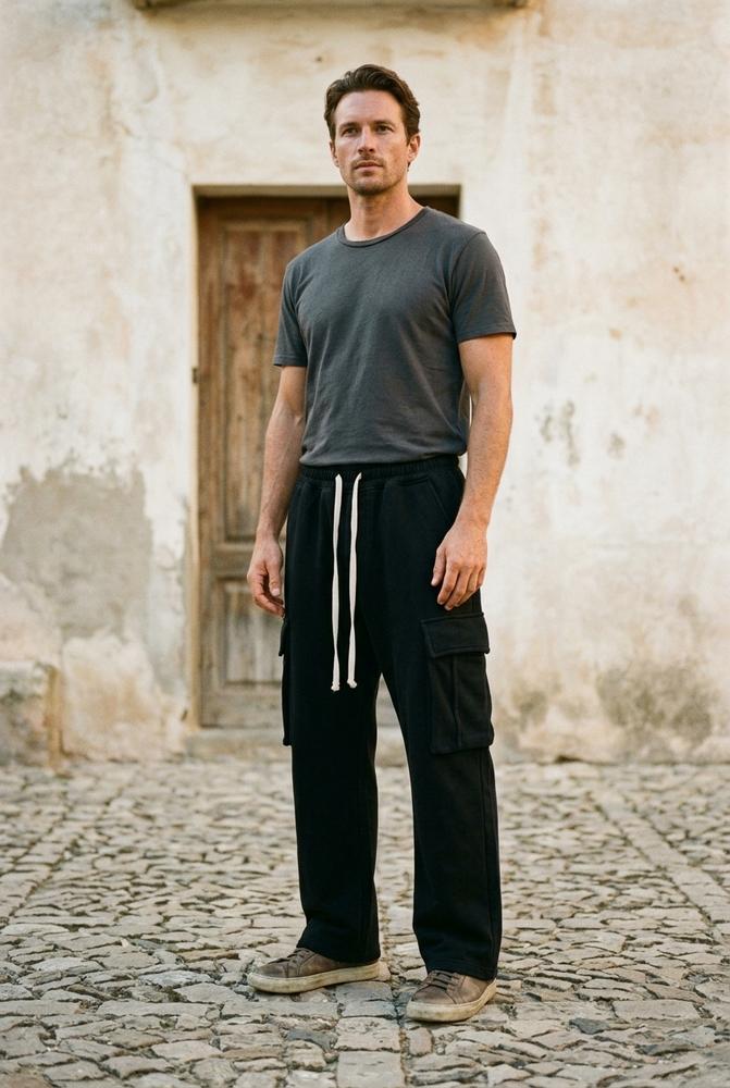 Macys Wear - Carel | Gerade Geschnittene Baumwoll Hose Unisex
