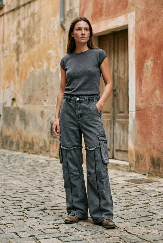 Macys Wear - Alsel | Weit Geschnittene Gewaschene Hose Unisex