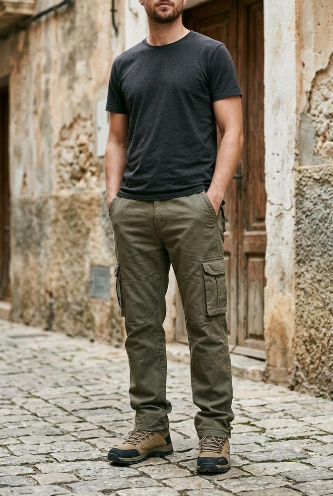 Macys Wear - Lomir | Strapazierfähige Baumwoll Hose Herren