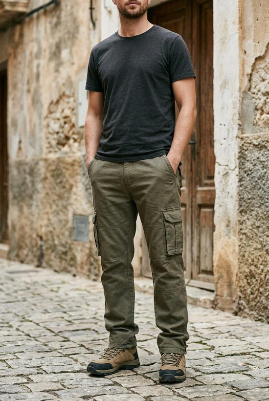 Macys Wear - Lomir | Strapazierfähige Baumwoll Hose Herren