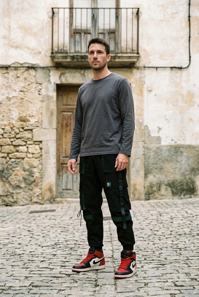 Macys Wear - Zamor | Funktional Riemenbesetzt Hose Herren
