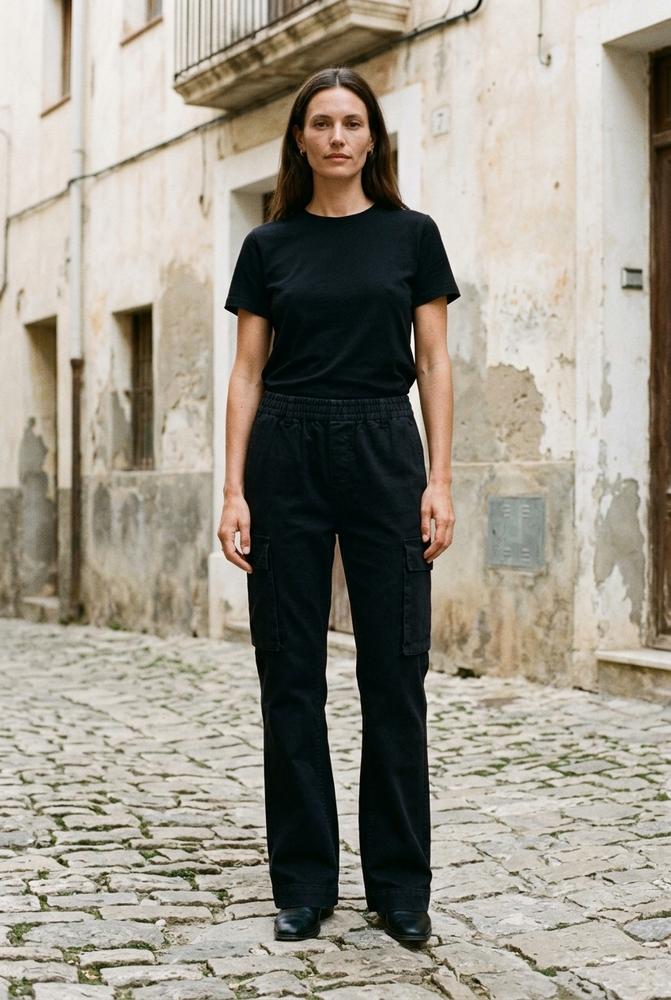 Macys Wear - Mamin | Ausgestellte Gemusterte Hose Damen