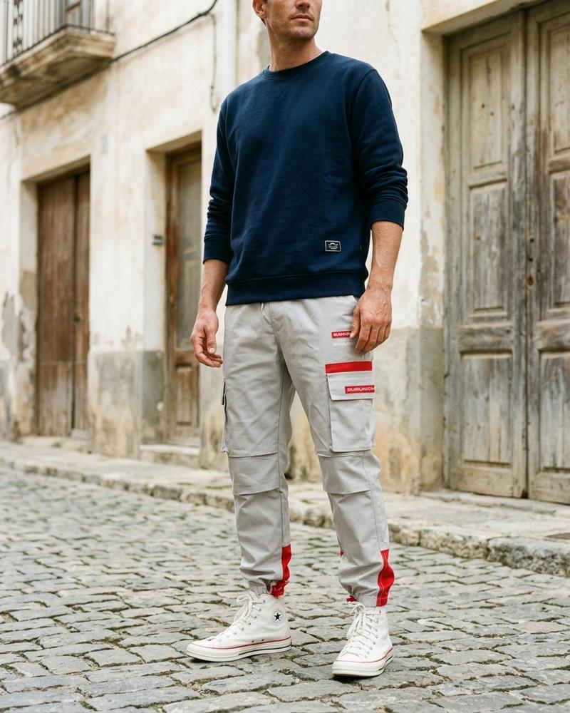 Macys Wear - Damel | Funktionale Mehrfarbige Hose Herren