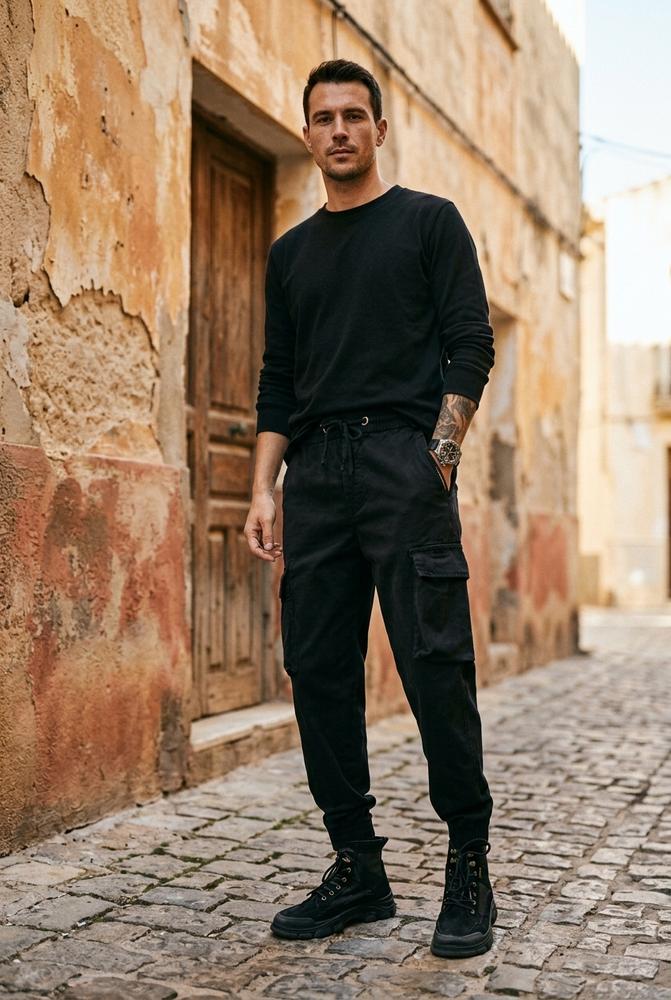 Macys Wear - Selom | Funktionale Elastische Hose Herren