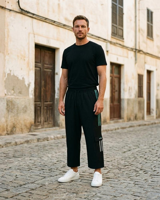 Macys Wear - Talev | Weite Gestreifte Hose Unisex