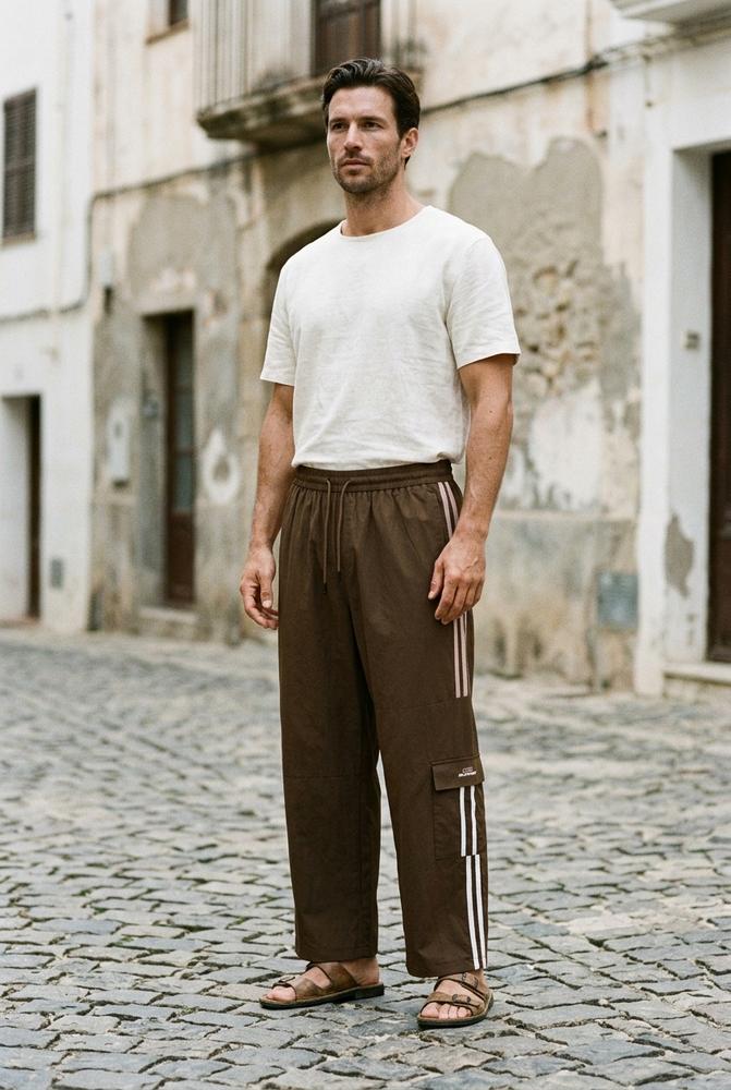 Macys Wear - Talev | Weite Gestreifte Hose Unisex